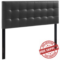 Modway MOD-5147-BLK Lily Full Vinyl Headboard in Black