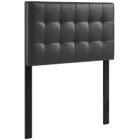 Modway MOD-5149-BLK Countess Twin Vinyl Headboard in Black