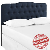 Modway MOD-5158-NAV Annabel King Fabric Headboard in Navy