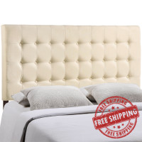 Modway MOD-5210-IVO Tinble Queen Headboard in Ivory