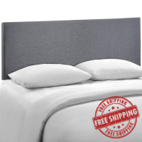 Modway MOD-5211-SMK Region Queen Headboard in Smoke