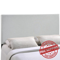 Modway MOD-5212-GRY Region King Upholstered Headboard in Gray