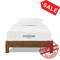 Modway MOD-5339-WHI Aveline 8" Twin Mattress in White