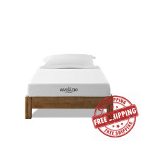 Modway MOD-5344-WHI Aveline 6" Twin Mattress in White