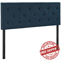 Modway MOD-5370-AZU Terisa Queen Fabric Headboard in Azure