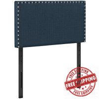 Modway MOD-5382-AZU Phoebe Twin Fabric Headboard in Azure