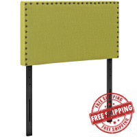 Modway MOD-5382-WHE Phoebe Twin Fabric Headboard in Wheatgrass