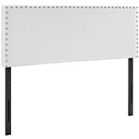 Modway MOD-5383-WHI Phoebe Full Vinyl Headboard in White