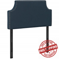 Modway MOD-5390-AZU Laura Twin Fabric Headboard in Azure