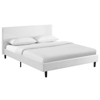 Modway MOD-5420-WHI Anya Queen Bed