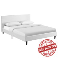 Modway MOD-5420-WHI Anya Queen Bed