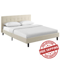 Modway MOD-5424-BEI Linnea Full Bed