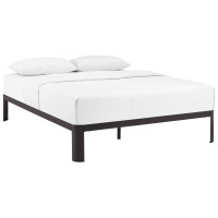 Modway MOD-5468-BRN Corinne Full Bed Frame in Brown