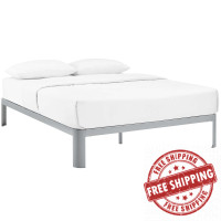 Modway MOD-5468-GRY Corinne Full Bed Frame in Gray