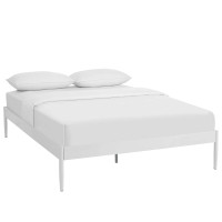 Modway MOD-5473-WHI Elsie Full Bed Frame in White
