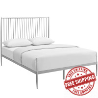 Modway MOD-5478-GRY Annika Queen Platform Bed Gray