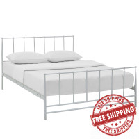 Modway MOD-5482-WHI Estate Queen Bed in White