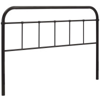 Modway MOD-5536-BRN Serena Queen Steel Headboard