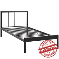 Modway MOD-5543-BRN-SET Gwen Twin Bed Frame