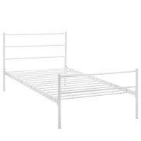 Modway MOD-5551-WHI-SET Alina Twin Platform Bed Frame