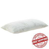 Modway MOD-5576-WHI Relax King Size Pillow in White