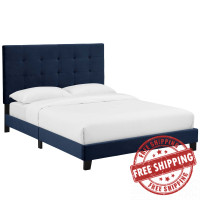 Modway MOD-5805-MID Melanie Twin Tufted Button Upholstered Performance Velvet Platform Bed