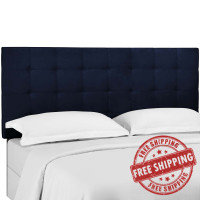 Modway MOD-5847-MID Paisley Tufted Twin Upholstered Performance Velvet Headboard