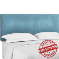 Modway MOD-5875-SEA Taylor Twin Upholstered Performance Velvet Headboard