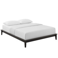 Modway MOD-6054-CAP Lodge Full Wood Platform Bed Frame