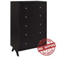 Modway MOD-6058-CAP Providence Five-Drawer Chest or Stand