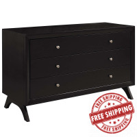 Modway MOD-6059-CAP Providence Three-Drawer Dresser or Stand