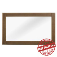 Modway MOD-6067-CHN Talwyn Wood Frame Mirror