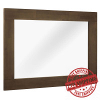 Modway MOD-6071-WAL Everly Wood Frame Mirror