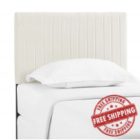 Modway MOD-6093-IVO Keira Twin Performance Velvet Headboard