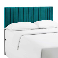 Modway MOD-6095-TEA Keira Full/Queen Performance Velvet Headboard