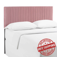 Modway MOD-6097-DUS Keira King/California King Performance Velvet Headboard