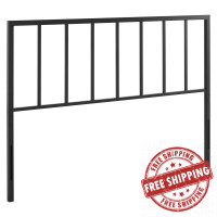 Modway MOD-6168-BLK Black Tatum Twin Metal Headboard
