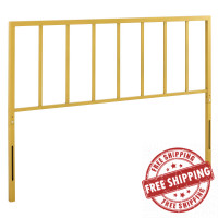 Modway MOD-6170-GLD Gold Tatum Queen Headboard
