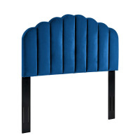 Modway MOD-6207-NAV Navy Veronique Full/Queen Performance Velvet Headboard