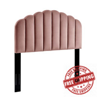 Modway MOD-6208-DUS Dusty Rose Veronique King/California King Performance Velvet Headboard