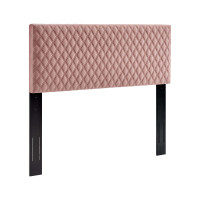 Modway MOD-6211-DUS Dusty Rose Angela King Performance Velvet Headboard