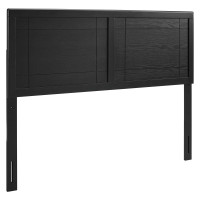 Modway MOD-6220-BLK Black Archie Twin Wood Headboard
