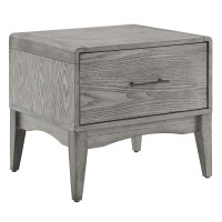Modway MOD-6241-GRY Gray Georgia Wood 	Nightstand