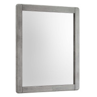 Modway MOD-6243-GRY Gray Georgia Wood Mirror