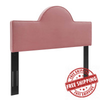 Modway MOD-6302-DUS Dusty Rose Dawn Twin Performance Velvet Headboard