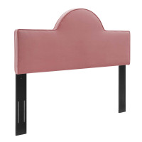 Modway MOD-6304-DUS Dusty Rose Dawn King/California King Performance Velvet Headboard