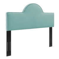 Modway MOD-6304-MIN Mint Dawn King/California King Performance Velvet Headboard