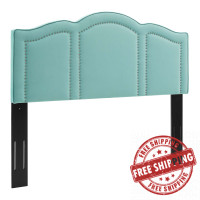 Modway MOD-6310-MIN Mint Cecilia King/California King Performance Velvet Headboard