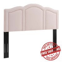 Modway MOD-6310-PNK Pink Cecilia King/California King Performance Velvet Headboard