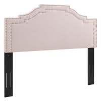 Modway MOD-6313-PNK Pink Lucia King/California King Performance Velvet Headboard